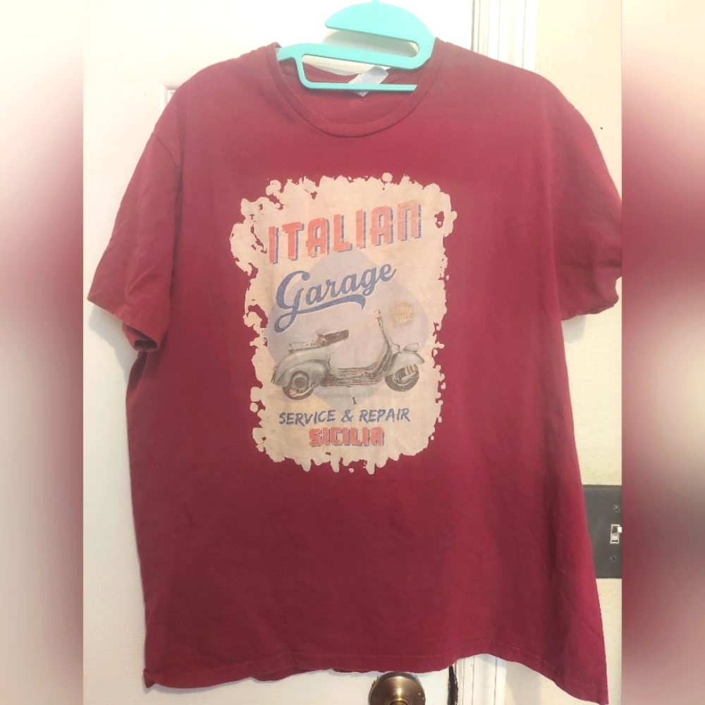 Italian garage tshirt